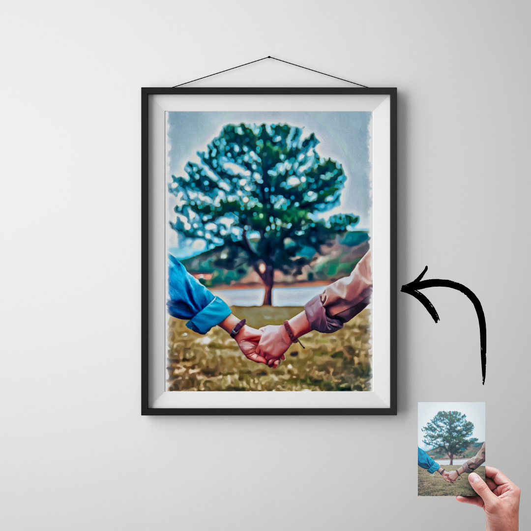 Custom Couple Painting