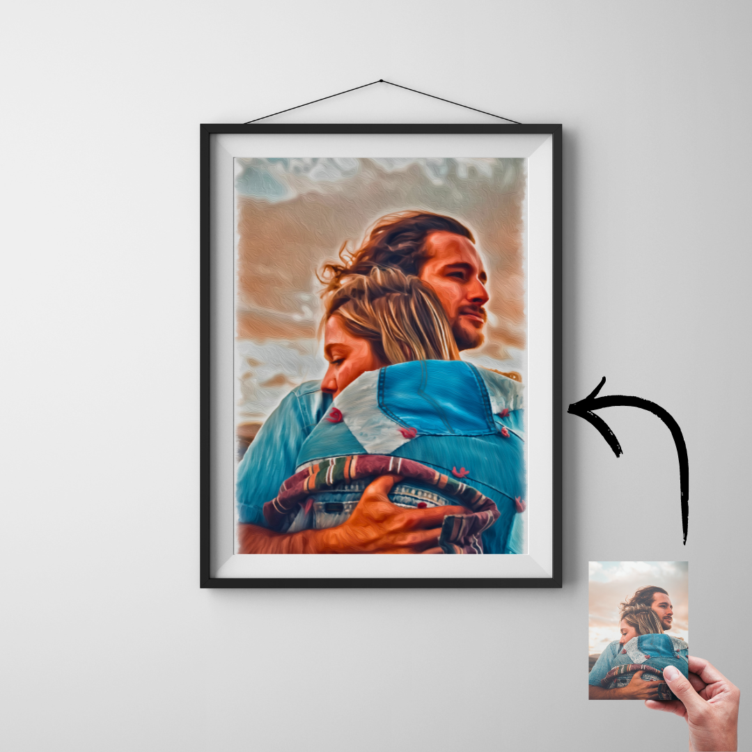 Custom Couple Painting