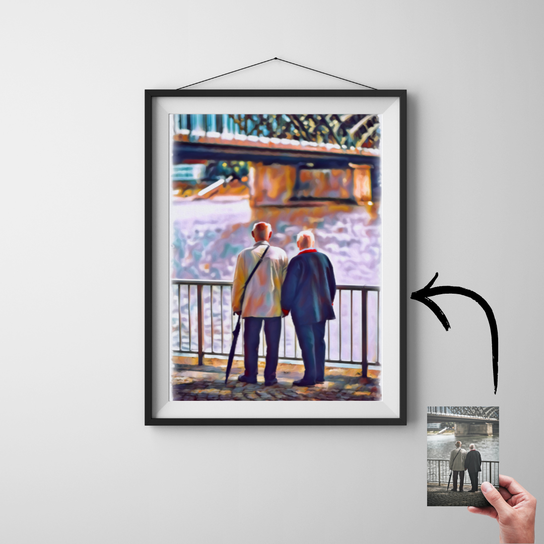 Custom Couple Painting