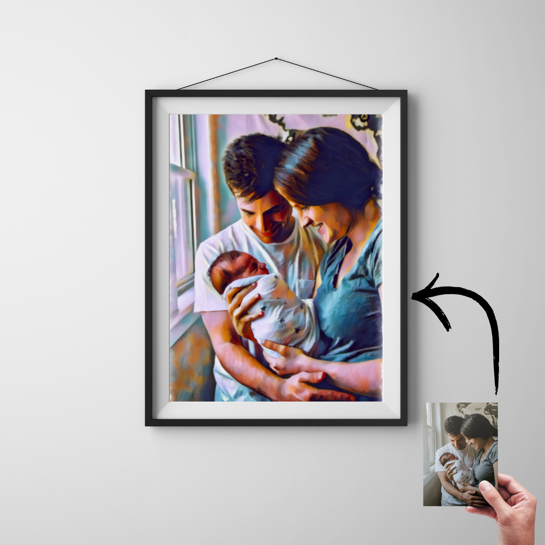 Custom Newborn Painting
