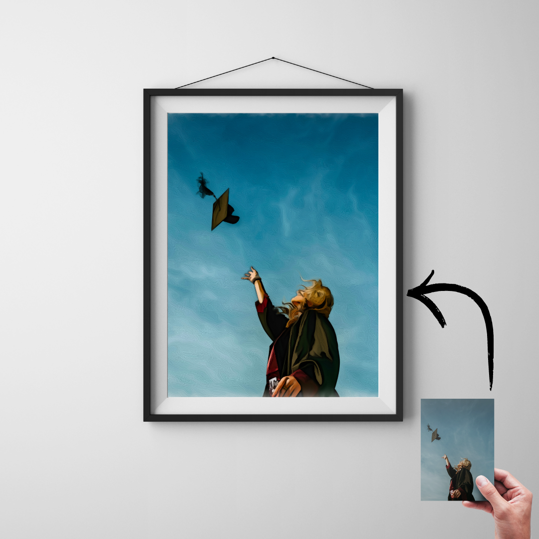 Custom Graduation Painting