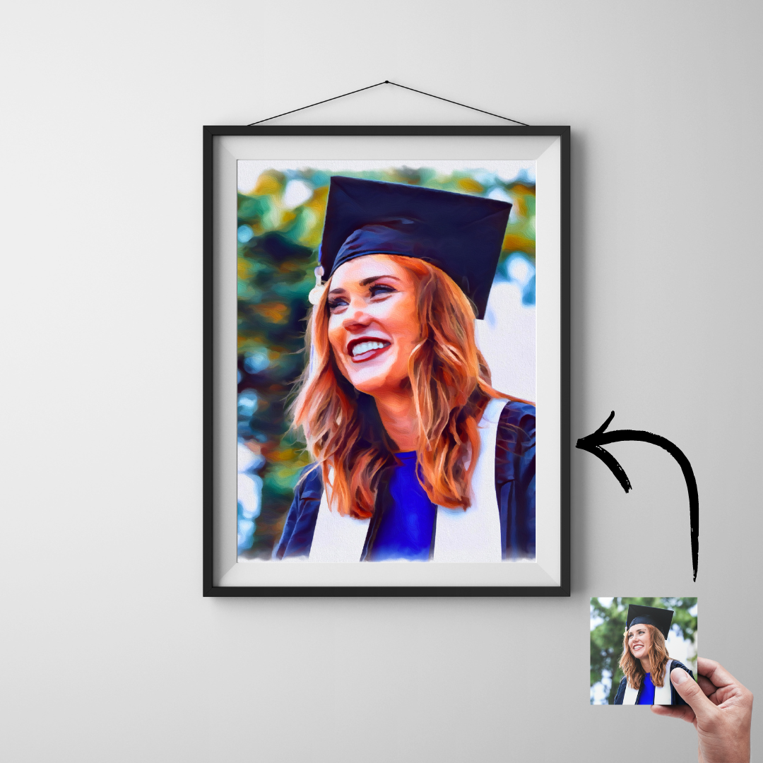 Custom Graduation Painting