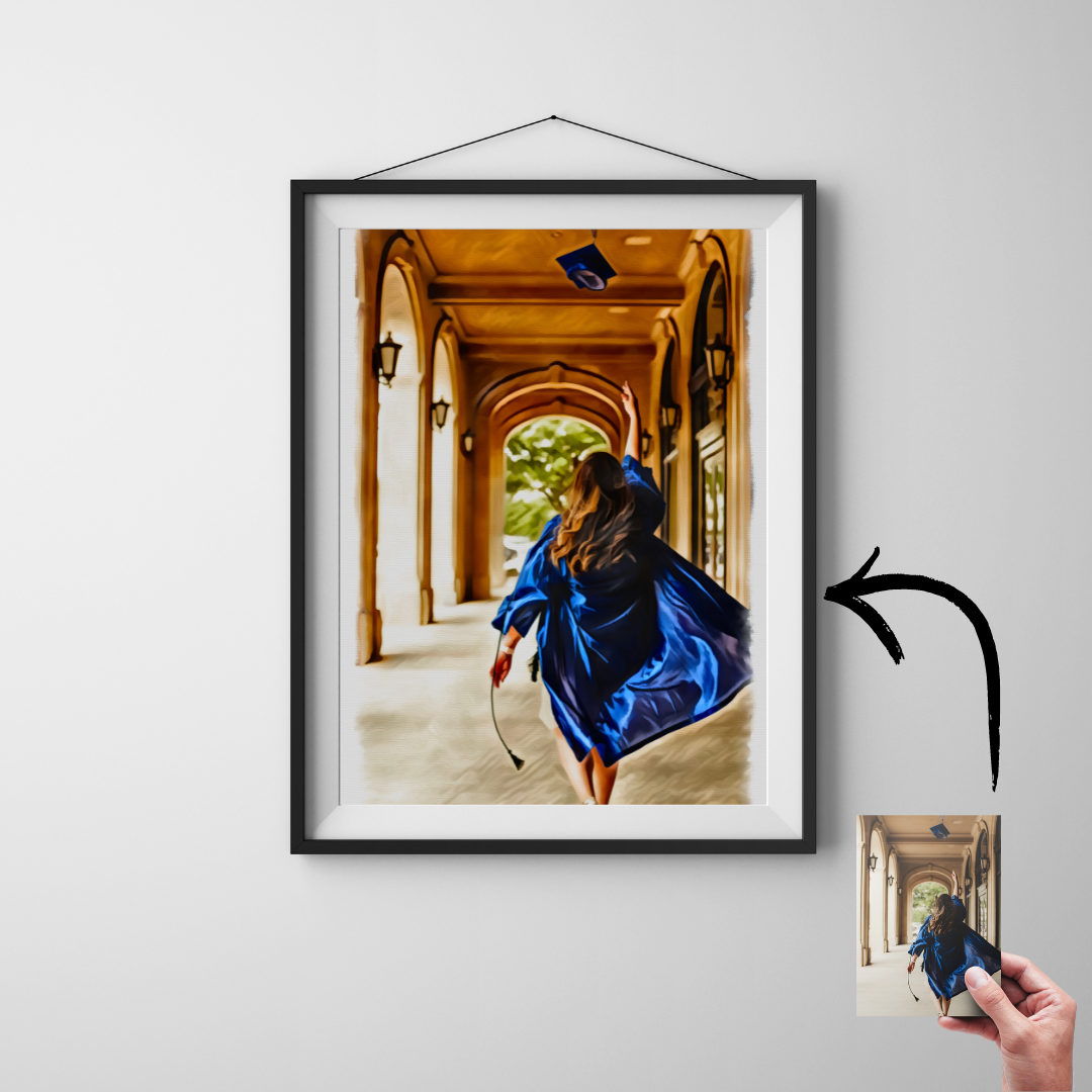 Custom Graduation Painting